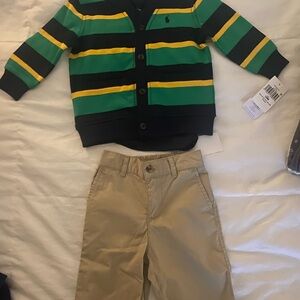 NWT Ralph Lauren Baby Set